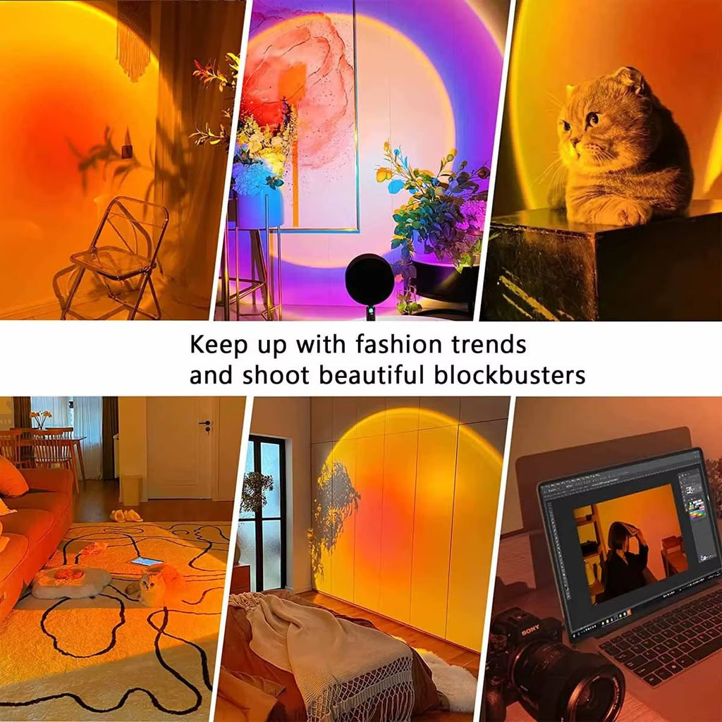 Lampada Tramonto LED – Golden Hour Quando Vuoi
